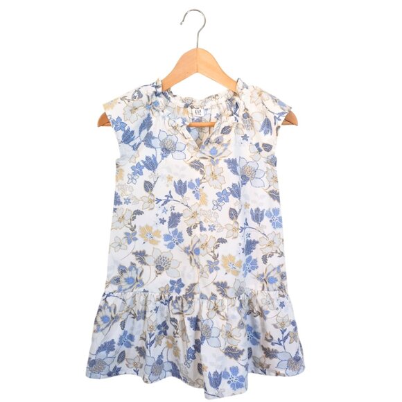 GAP Kids Floral Cotton Dress - Size 6-7 Years - Picture 1 of 9
